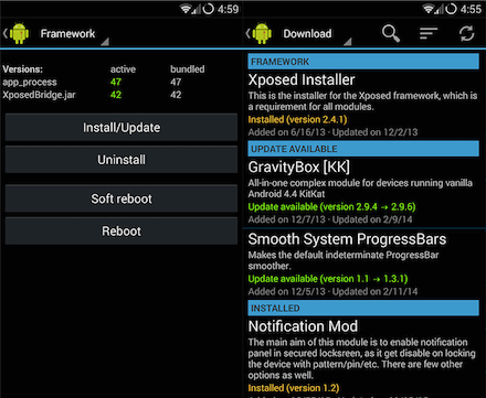 Top Android applications in rooted devices.