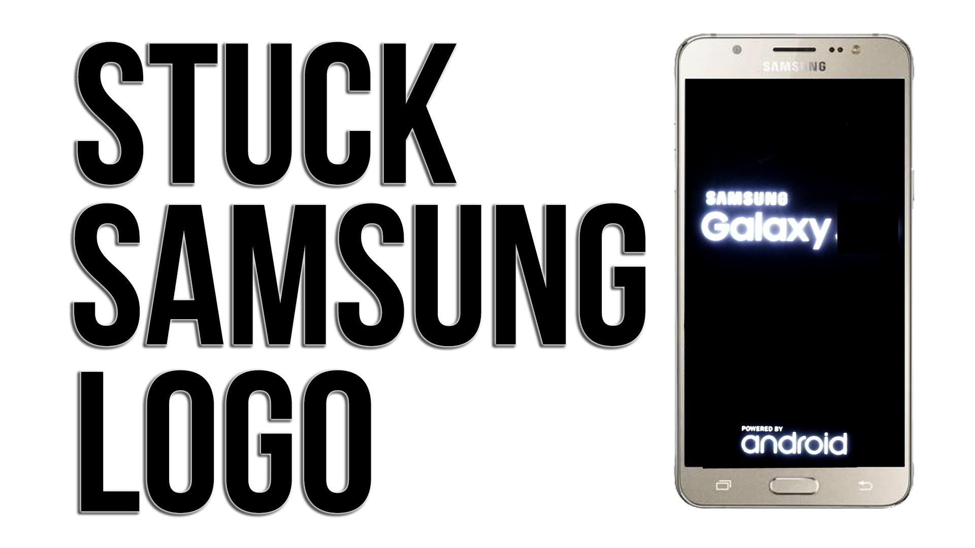 Stuck at Samsung galaxy logo after flashing