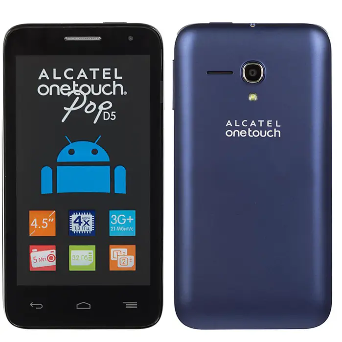 Flash Stock Rom on Alcatel One Touch Pop d5 5038d