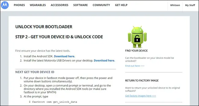 Unlock your Android Phone’s Bootloader