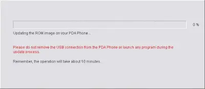 Flashing HTC ROM Upgrade Utility (RUU) flash file