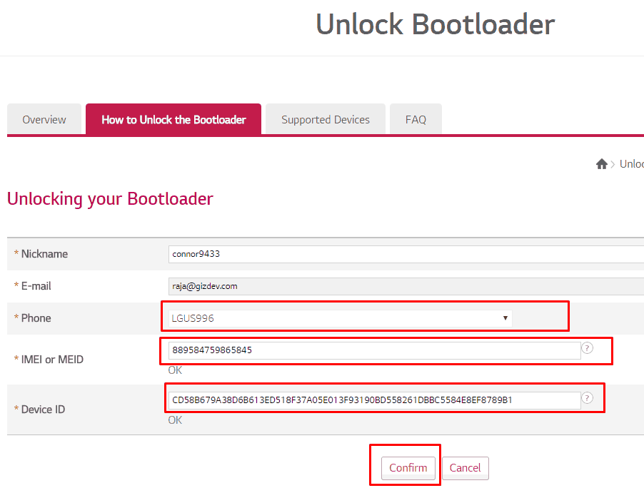 How to unlock Bootloader of LG devices- Step by Step 6