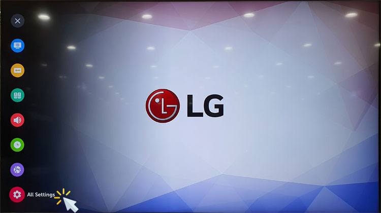 LG TV firmware update