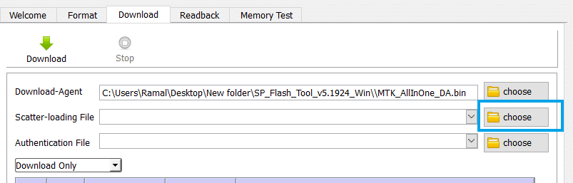 Flash Stock Firmware on Blu Grand M3 G0070WW