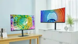 How to update the firmware on a Samsung monitor