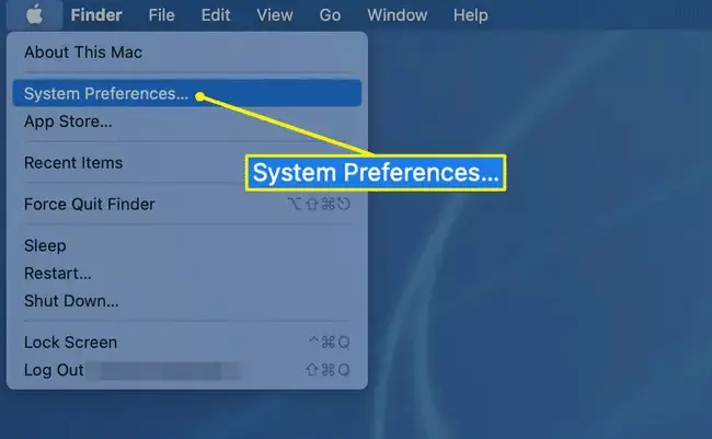 system preferences